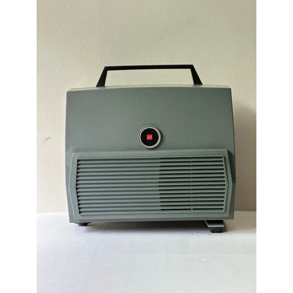 GAF Anscovision 388 Dual Automatic Movie Projector Standard Super 8mm Vintage